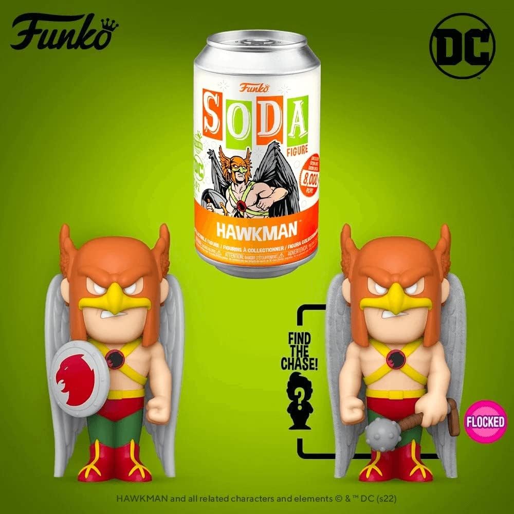 Funko Soda - Hawkman (DC Comics) (Chase Aleatorio