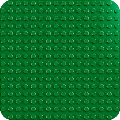 LEGO DUPLO Green Building Plate - Montessori Toy for 1+ year old Boys & Girls - Bricks Display Base for Toddlers' Building Toys - Birthday Gift Idea - 10460