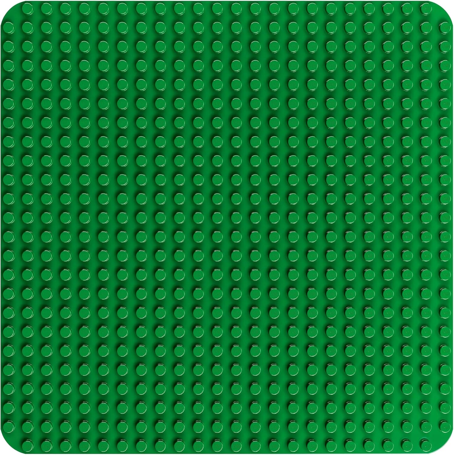 LEGO DUPLO Green Building Plate - Montessori Toy for 1+ year old Boys & Girls - Bricks Display Base for Toddlers' Building Toys - Birthday Gift Idea - 10460