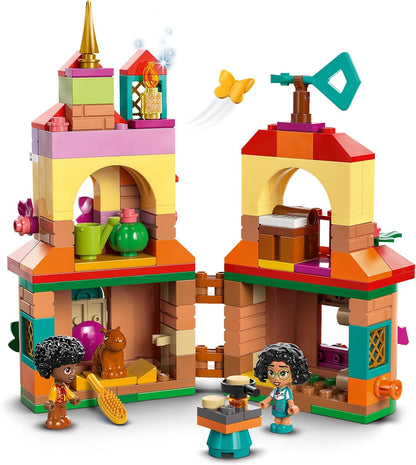 LEGO ǀ Disney Encanto Mini House Building Toy for 5 Plus Year Old Girls, Set Includes Mirabel and Antonio Madrigal Micro Dolls, a Capibara Figure & a Key 43261