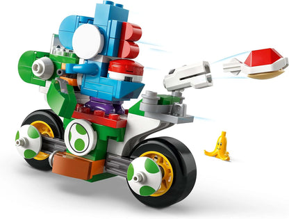 LEGO Super Mario: Mario Kart – Yoshi Bike Set, Building Toy for 7 Plus Year Old Boys & Girls, with Character Figure for Independent Play, Birthday Gift Idea for Gamers 72031