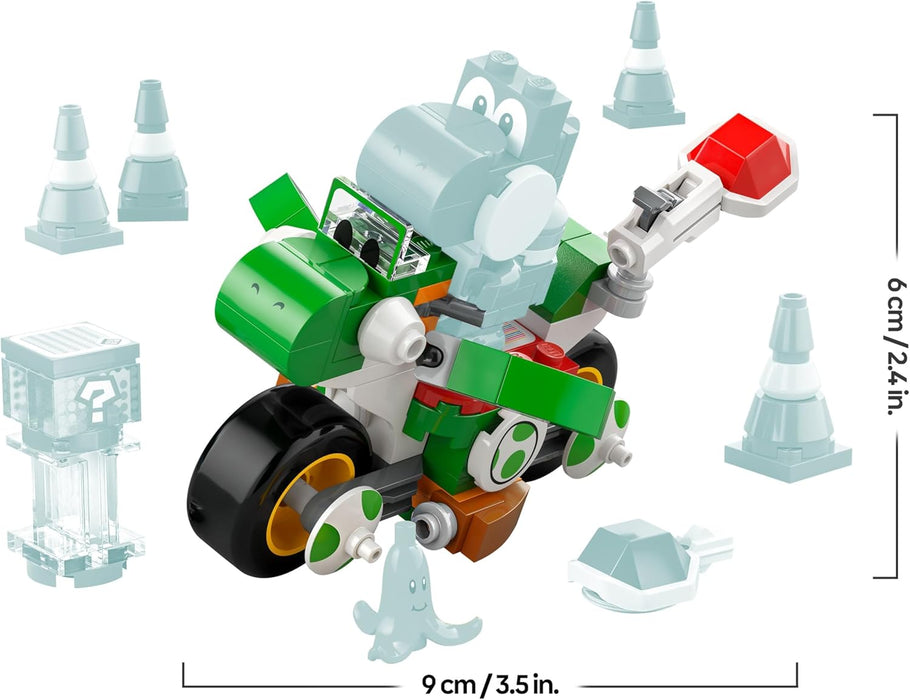 LEGO Super Mario: Mario Kart – Yoshi Bike Set, Building Toy for 7 Plus Year Old Boys & Girls, with Character Figure for Independent Play, Birthday Gift Idea for Gamers 72031