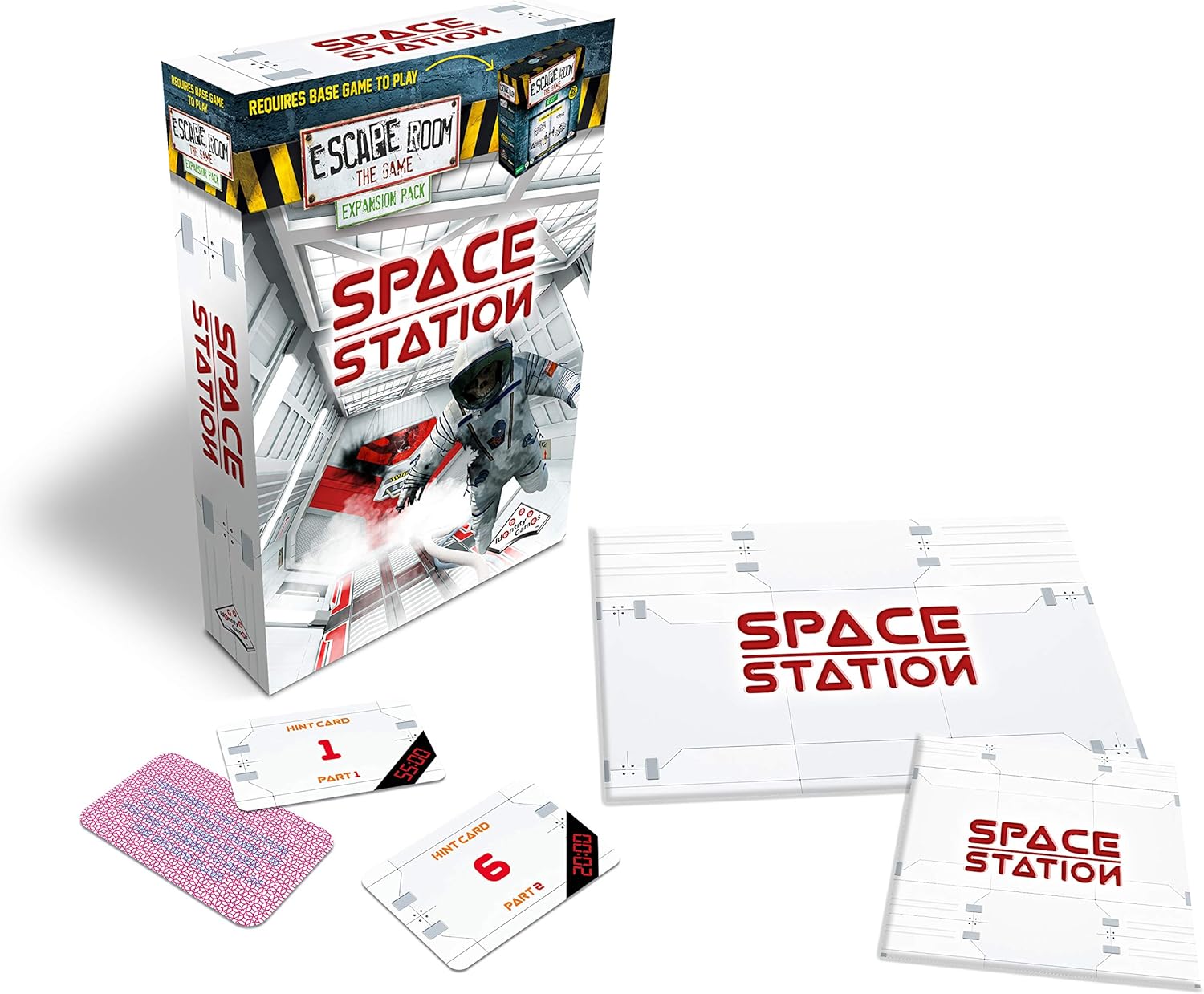 Escape Room: The Game - Space Station Expansion Pack | Board Games for Adults | For 3-5 Players | Ages 16+