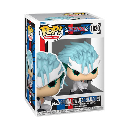 Funko Pop! Animation: Bleach - Grimmjow Jeagerjaques with Chase (Glow in The Dark), (Styles May Vary