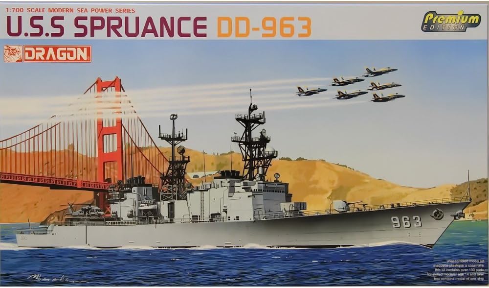 Dragon 1/700 U.S.S. Spruance