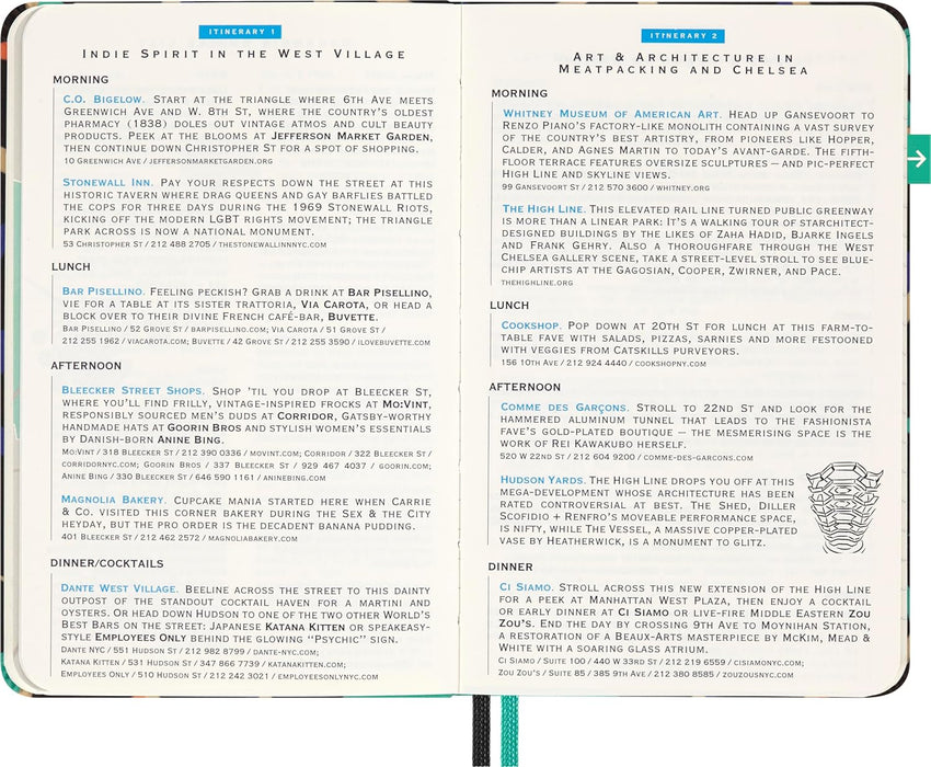 Moleskine Luxe New York City Notebook, Notebook with Travel Contents, Hard Cover in Fabric and Closure with Elastic, Pocket Format 9 x 14 cm