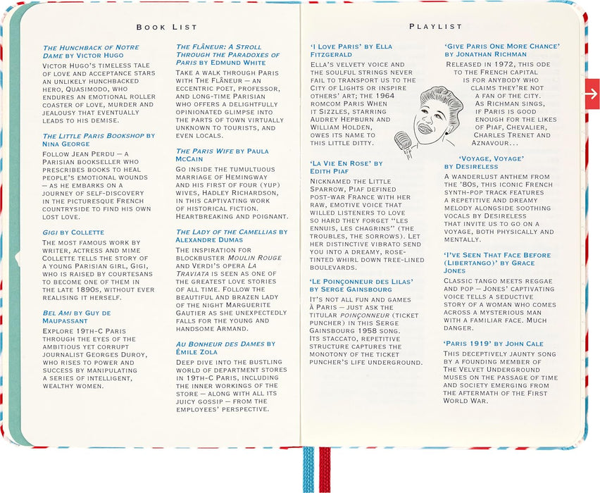 Moleskine Luxe Paris City Notebook, Notebook With Travel Contents, HardCover In Fabric And Closure With Elastic, Pocket Format 9 x 14 cm