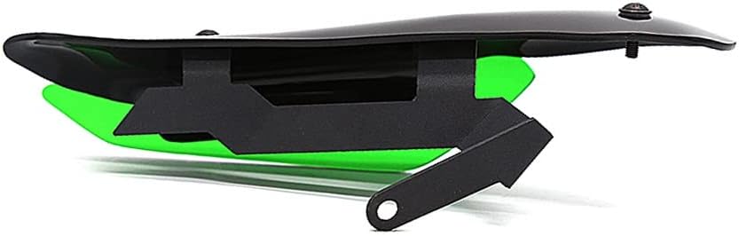 Hbaebdoo Copertura per parabrezza anteriore aerodinamica Winglets Wing per ninja 400 2019 2021, verde