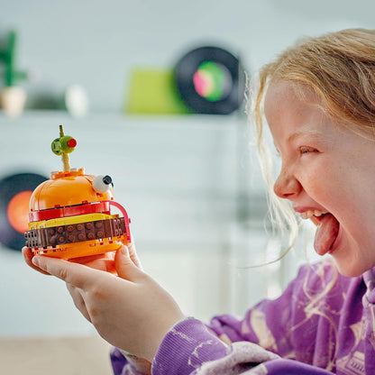 LEGO Fortnite Durrr Burger, Action Figure da Costruire di Hamburger Giocattolo, Personaggio del Videogioco da Collezione, Giochi Creativi per Bambini e Bambine da 9 Anni in su, Idea Regalo 77070