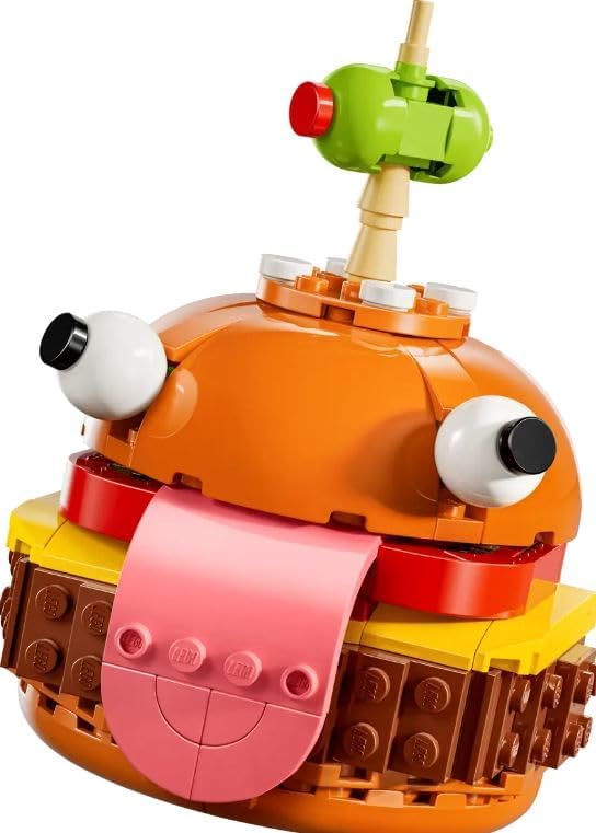 LEGO Fortnite Durrr Burger, Action Figure da Costruire di Hamburger Giocattolo, Personaggio del Videogioco da Collezione, Giochi Creativi per Bambini e Bambine da 9 Anni in su, Idea Regalo 77070