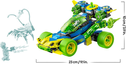 LEGO DREAMZzz 2in1 Mateo and the Z-Blob Action Race Car to Motorbike Toy, Vehicle Set for 8 Plus Year Old Boys & Girls, Includes z-Blob, a Spider Figure and 2 Minifigures 71491