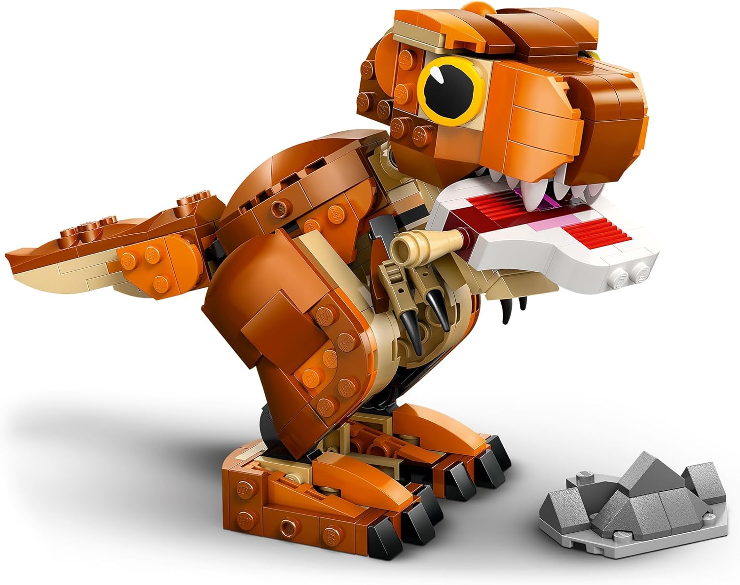 LEGO Jurassic World Little Eatie: T. Rex Figure - Dinosaur Toy for 7+ Year Old Boys & Girls, with Movable Jaws, Head & Tail - Dino Gift for Kids 76967