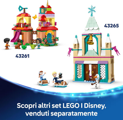 LEGO ǀ Disney Princess Twirling Ariel - Spinning Toy with a Mini Doll & Flounder Figure plus Accessories incl. a Diamond & Key - Gift for 5+ Year Old Girls - 43259
