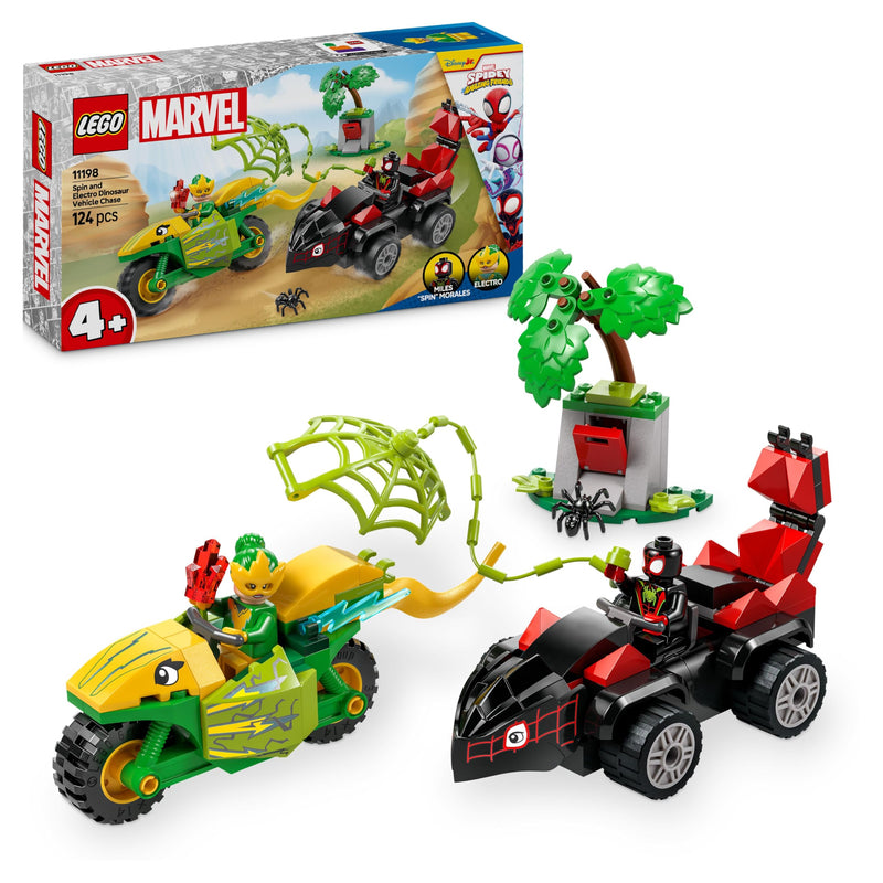 Lego 11198 Spidey Spin+electro Dinosaurusvoertuig