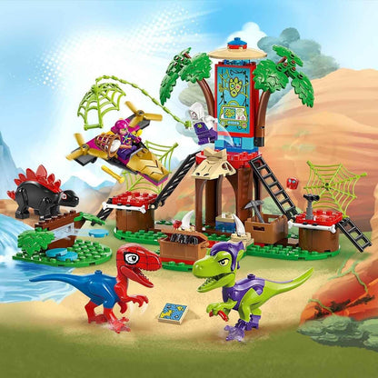 Lgo Showdown Am Baumhaus: Spidey-Rex Vs