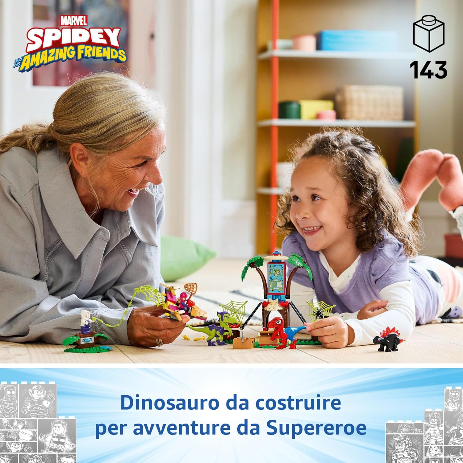 Lgo Showdown Am Baumhaus: Spidey-Rex Vs
