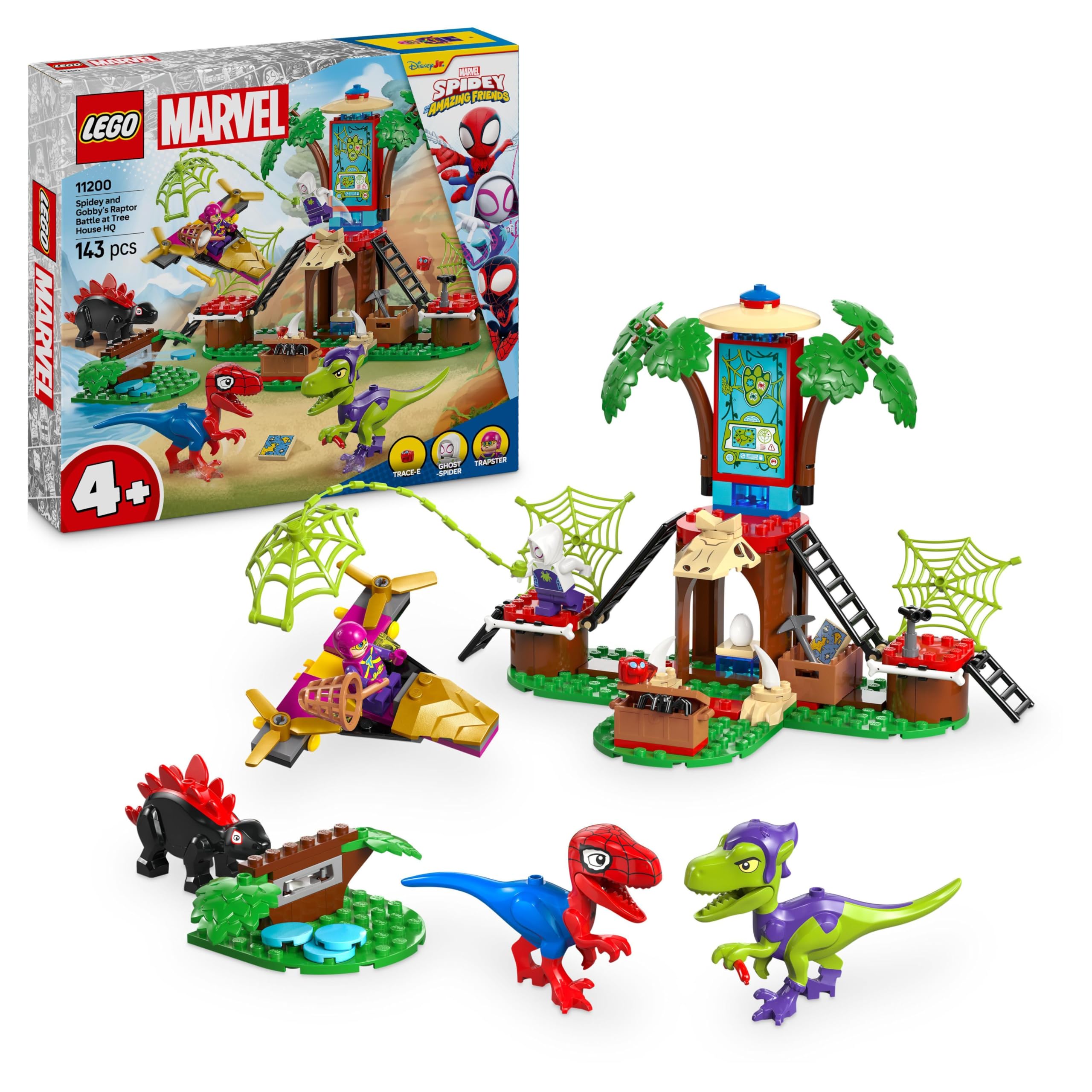 Lgo Showdown Am Baumhaus: Spidey-Rex Vs