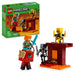 LEGO Minecraft The Nether Lava Battle - Interactive Toy with an Alex Figure, plus Mobs incl. a Skeleton, Blaze and a Strider - Gaming Gift for 6+ Year Old Boys & Girls - 21266