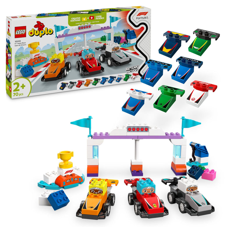 LEGO Duplo - F1 Team Race Cars & Drivers ( 10445 )