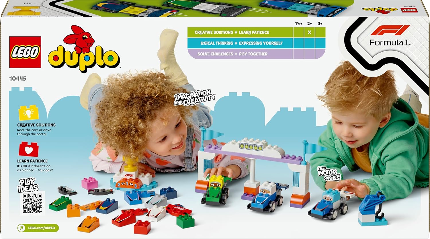 LEGO Duplo - F1 Team Race Cars & Drivers ( 10445 )