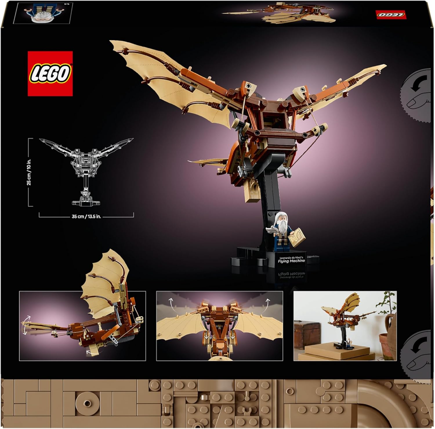 Lego - Icons - Leonardo Da Vinci`S Flying Machine ( 10363 )