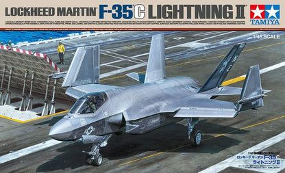 Tamiya 61127 1:48 US F-35C Lightning II - Replica Faithful, Plastic Kit, Crafts, Model Kits, Assembly, Jet Kit