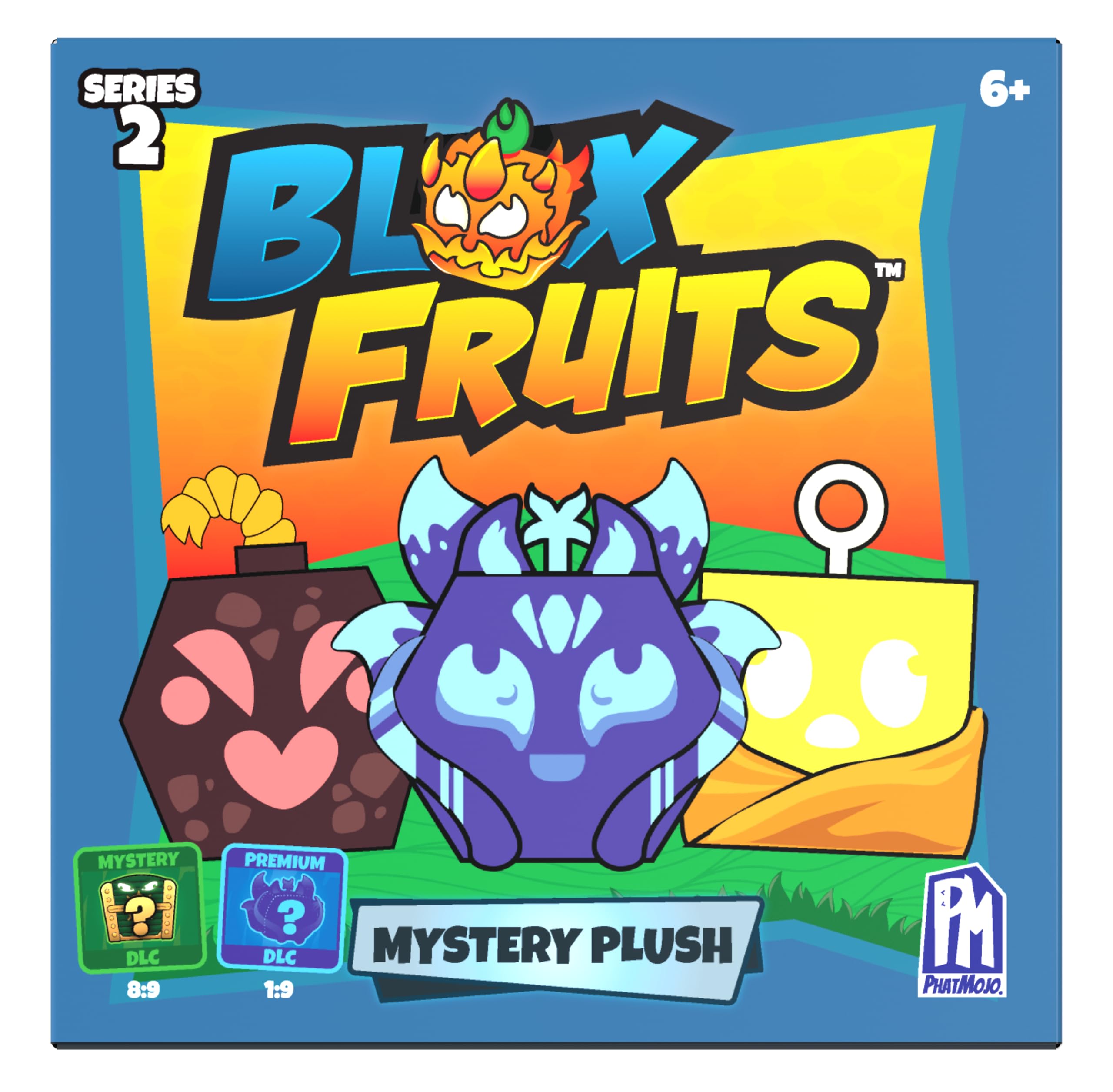 Blox Fruits Pluche figuur om te verzamelen, verrassing, gesorteerd