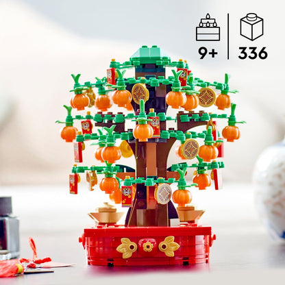 LEGO Money Tree Building Toy for 9 Plus Year Old Boys & Girls, Lunar New Year Set makes a Great Kids' Bedroom Decoration, or for Pretend Play, Birthday Gift Idea 40648