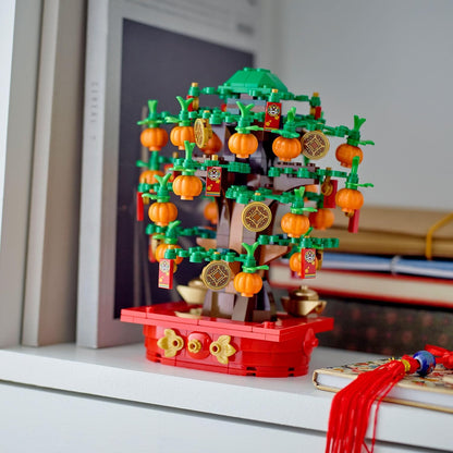 LEGO Money Tree Building Toy for 9 Plus Year Old Boys & Girls, Lunar New Year Set makes a Great Kids' Bedroom Decoration, or for Pretend Play, Birthday Gift Idea 40648