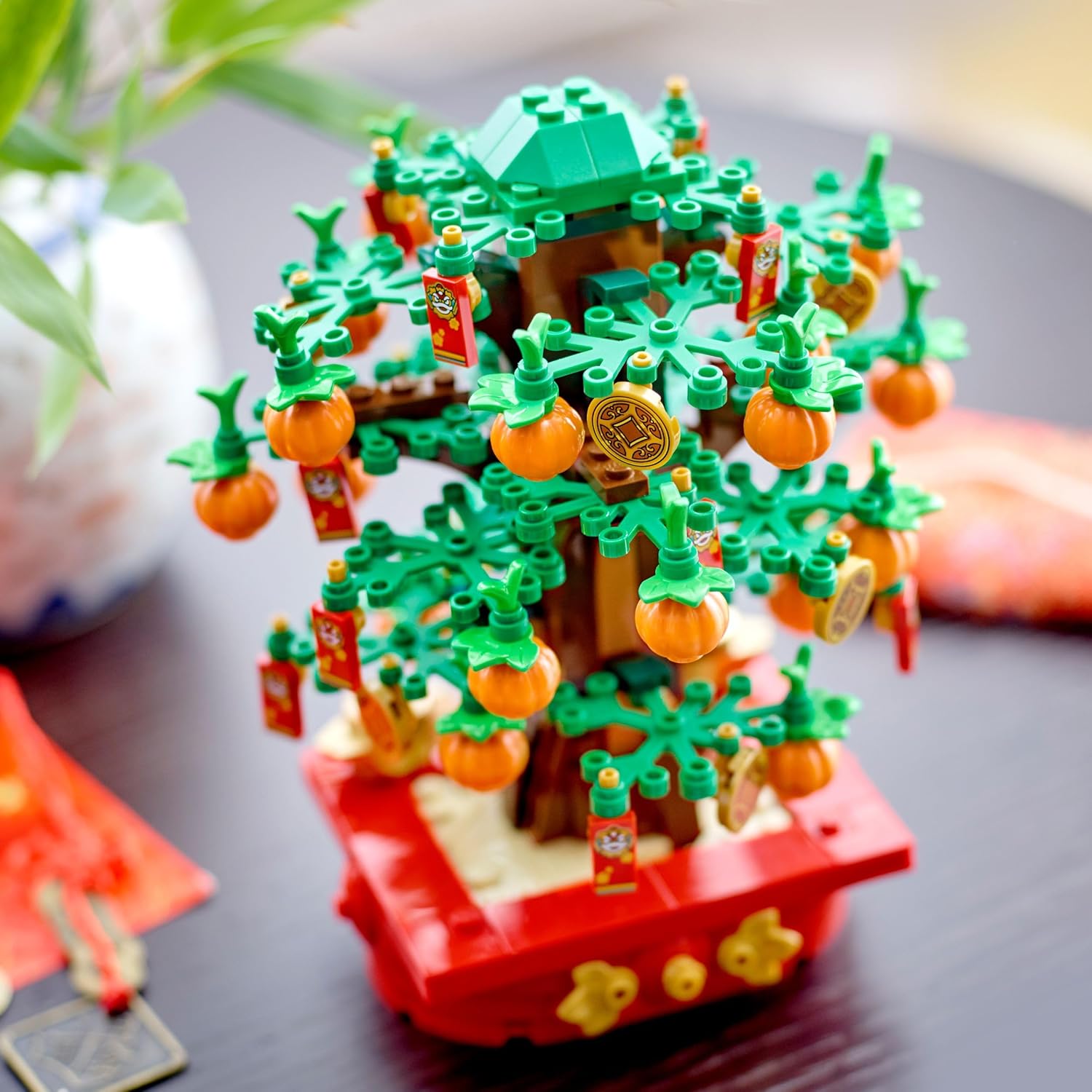 LEGO Money Tree Building Toy for 9 Plus Year Old Boys & Girls, Lunar New Year Set makes a Great Kids' Bedroom Decoration, or for Pretend Play, Birthday Gift Idea 40648