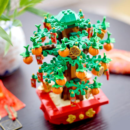 LEGO Money Tree Building Toy for 9 Plus Year Old Boys & Girls, Lunar New Year Set makes a Great Kids' Bedroom Decoration, or for Pretend Play, Birthday Gift Idea 40648