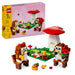 LEGO Hedgehog Picnic Date, Animal Toy Playset for 8 Plus Year Old Girls & Boys, Nature Building Set with Mushroom Model and 2 Figures, Birthday Gift for Kids Who Love Imaginative Play 40711