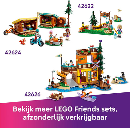 LEGO Friends Avventure Canine su Windskate e Sidecar, Giochi di Ruolo da Spiaggia per Bambine da 6 Anni con Vecioli, Mini Tavola da Surf, Personaggi e Cani Giocattolo, Set con Veicoli Creativi 42641