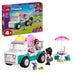 LEGO Friends Heartlake City Ice Cream Van Toy, Creative Pretend-Play Food Set for 4 Plus Year Old Girls, Includes 2 Mini Dolls and a Bunny Figure 42644