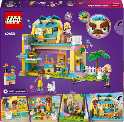 LEGO Friends Winkel met dierenaccessoires, Speelgoedwinkel Bouwpakket voor Kinderen met Dieren Figuren van Kat, Hond en Konijn, Speelgoed voor 6 jaar en Ouder, Cadeau voor Meisjes 42650