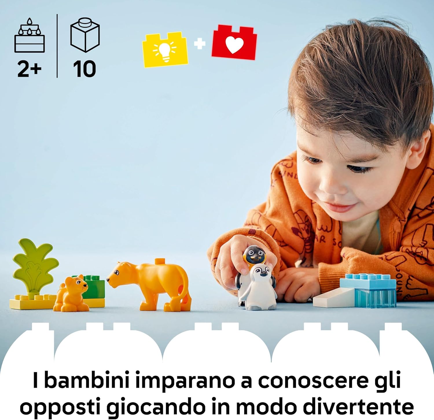 Lego Duplo : Wild Animal Families: Penguins & Lions (10442)