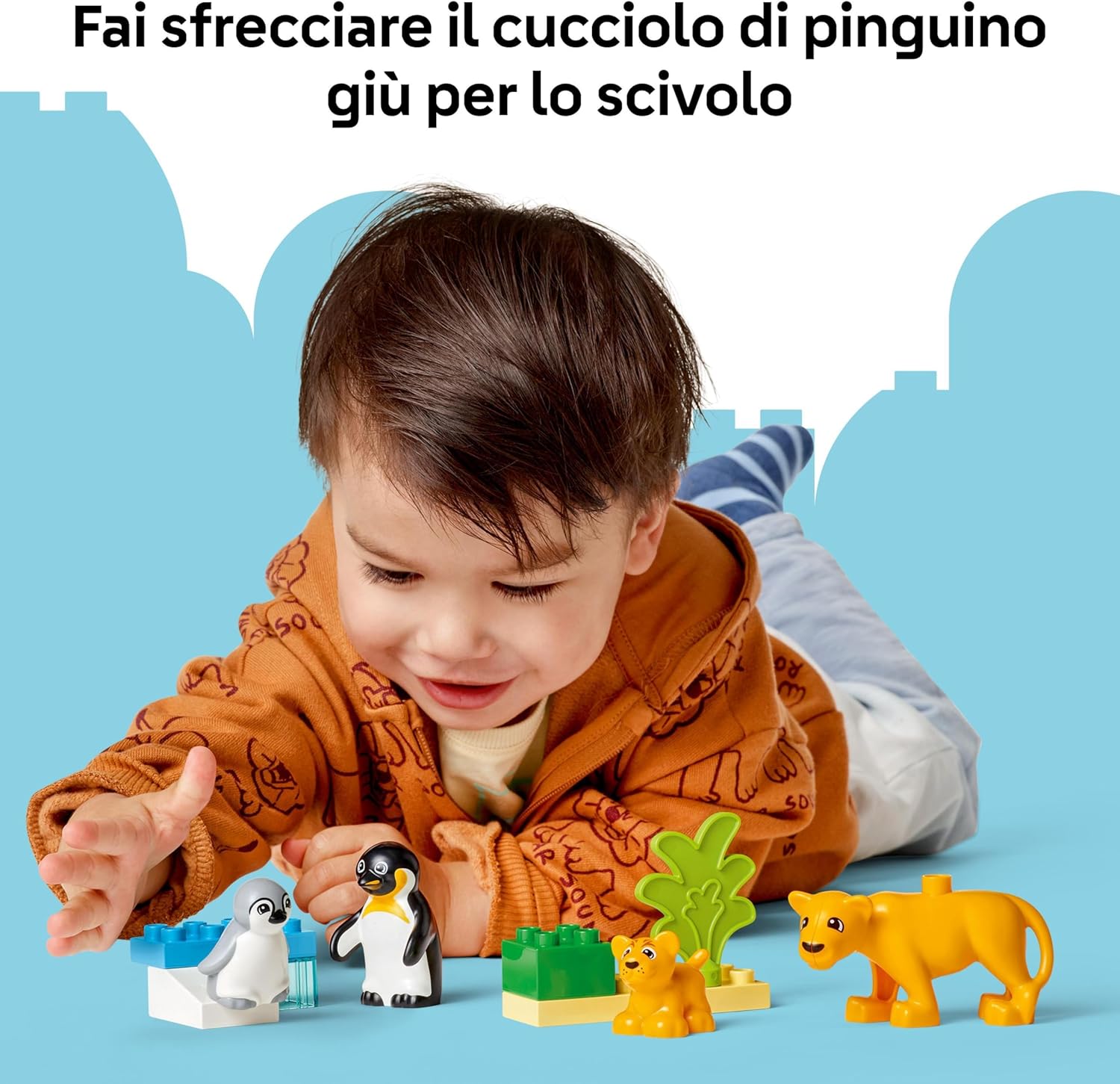 Lego Duplo : Wild Animal Families: Penguins & Lions (10442)