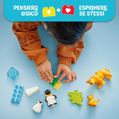 Lego Duplo : Wild Animal Families: Penguins & Lions (10442)