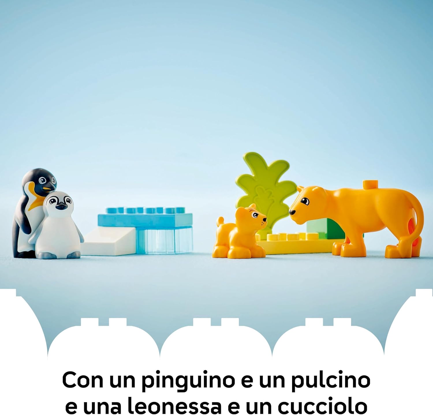 Lego Duplo : Wild Animal Families: Penguins & Lions (10442)