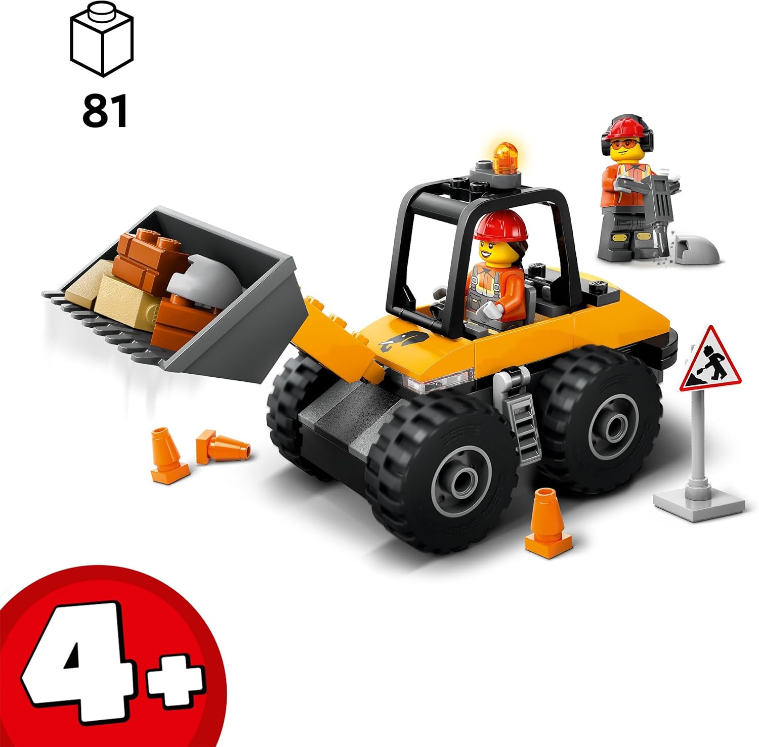 LEGO City 60450 Gele Wiellader