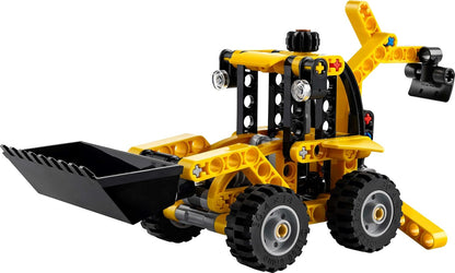 LEGO Technic Scavatrice a Cucchiaia Rovescia, Giochi con Costruzioni per Bambini e Bambine da 7 Anni, Giocattolo Educativo con Escavatore Posteriore, Pala e Stabilizzatori, Veicolo da Cantiere 42197