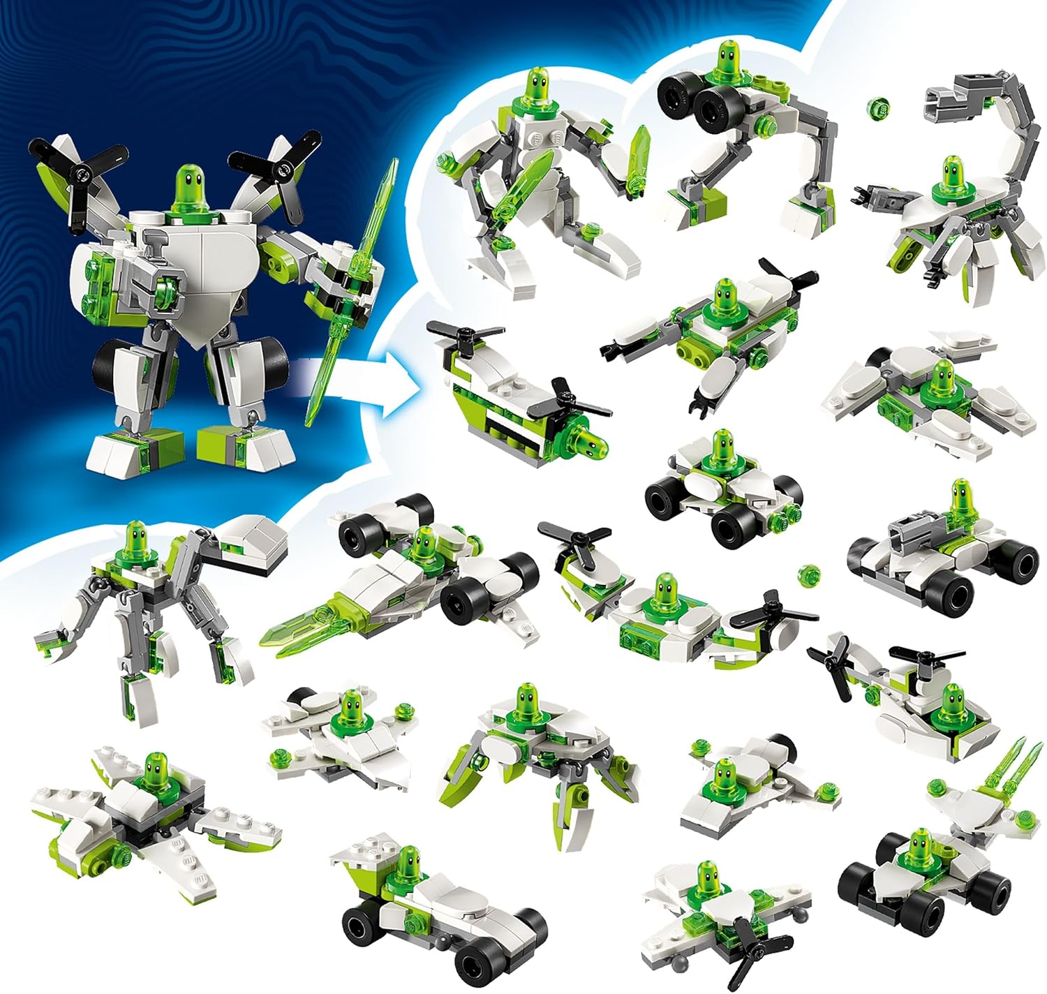 Lego - LEGO DREAMZzz 71487 Z-Blobs Robot- en Voertuigavonturen