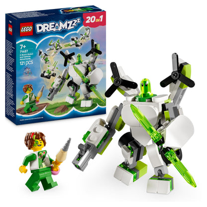 Lego - LEGO DREAMZzz 71487 Z-Blobs Robot- en Voertuigavonturen