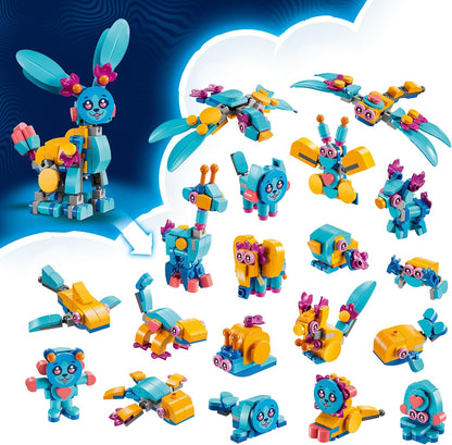 LEGO DREAMZzz Bunchu's creatieve dierenavonturen, Bouwpakket voor Kinderen met 20 Bouwopties, Herbouwbaar Dieren Speelgoed voor 7 jaar en Ouder, Cadeau voor Meisjes en Jongens 71488