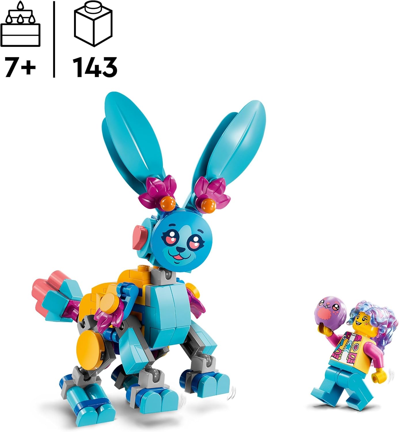 LEGO DREAMZzz Bunchu's creatieve dierenavonturen, Bouwpakket voor Kinderen met 20 Bouwopties, Herbouwbaar Dieren Speelgoed voor 7 jaar en Ouder, Cadeau voor Meisjes en Jongens 71488