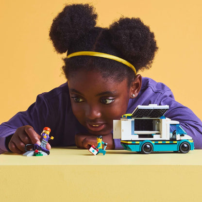 LEGO City Emergency Ambulance Toy with 2 Minifigures - Educational Learning Toys for 5+ Year Old Boys & Girls - Gift Ideas for Birthdays & Holidays - 60451