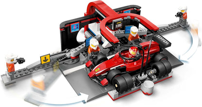 Lego City: F1 Pit Stop & Pit Crew With Ferrari Car (60443)