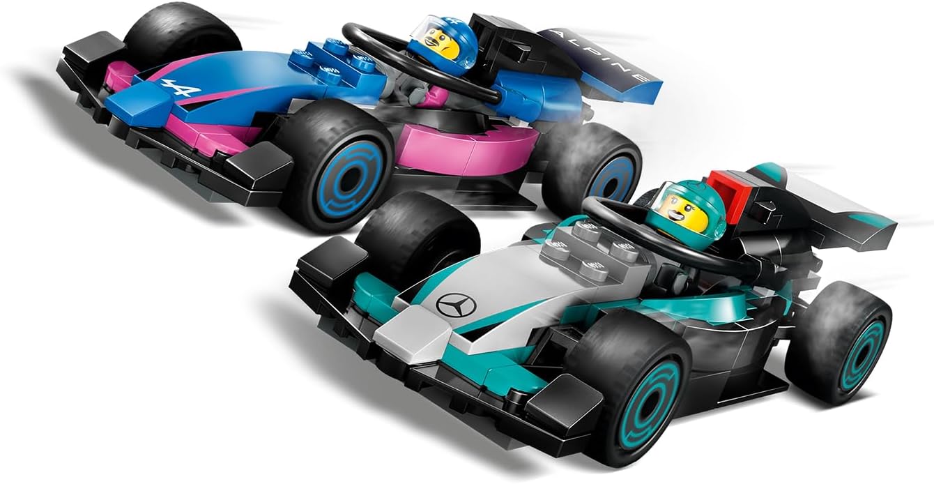 Lego City: F1 Garage & Mercedes-Amg & Alpine Cars (60444)