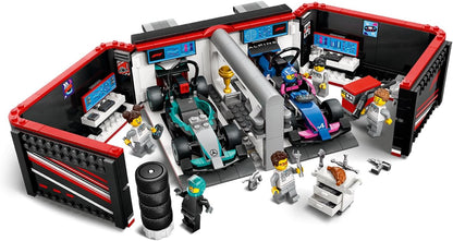 Lego City: F1 Garage & Mercedes-Amg & Alpine Cars (60444)