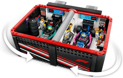 Lego City: F1 Garage & Mercedes-Amg & Alpine Cars (60444)